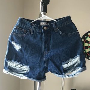 Jean shorts